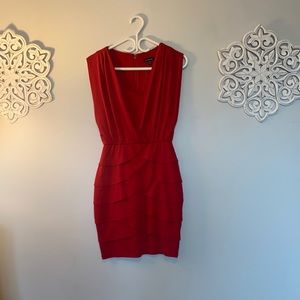 Beautiful red mermaid style dress